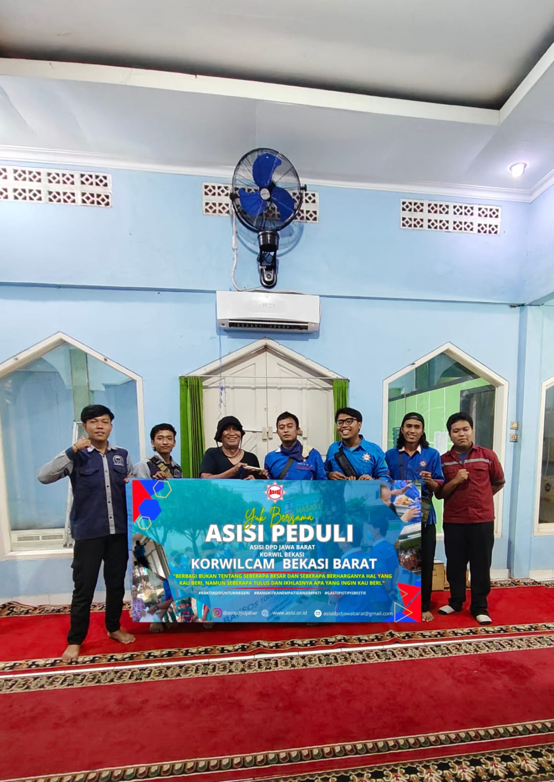 Asisi peduli Korwil Bekasi