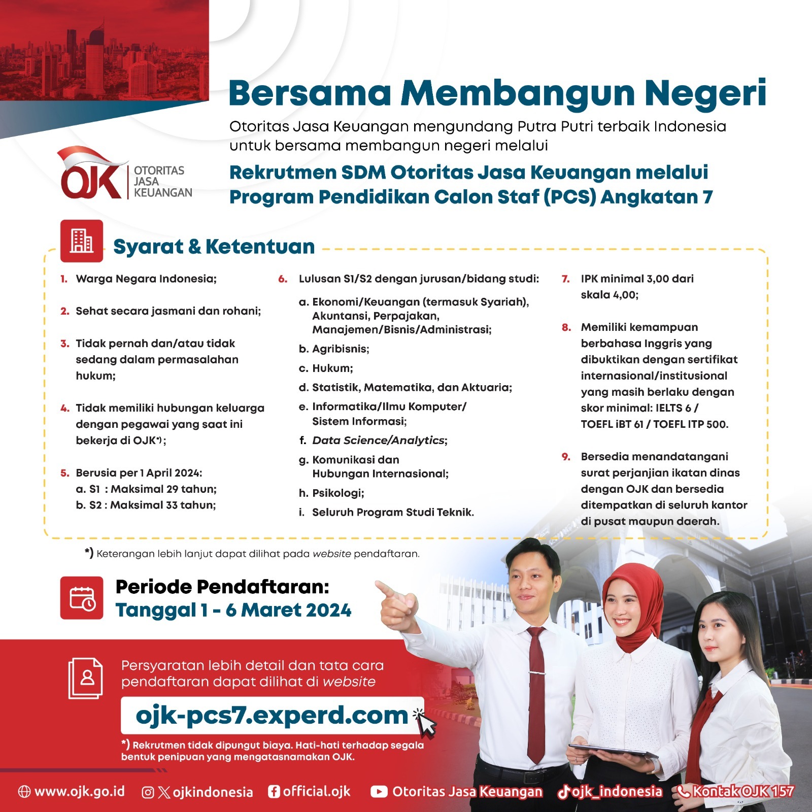 OJK Buka Lowongan Kerja ? Cek Persyaratannya Disini 1 Lowongan Kerja ojk