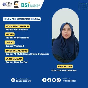 Salah satu mentor KMB TDA Bekasi 8.0 (TDA Bekasi)