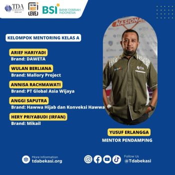 Salah satu mentor KMB TDA Bekasi 8.0 (TDA Bekasi)