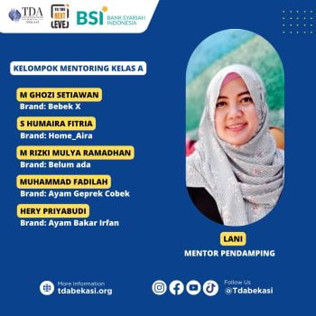 mentor kmb tda bekasi 8.0 5