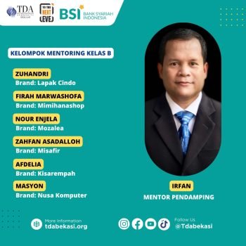 Salah satu mentor KMB TDA Bekasi 8.0 (TDA Bekasi)