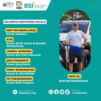 Salah satu mentor KMB TDA Bekasi 8.0 (TDA Bekasi)