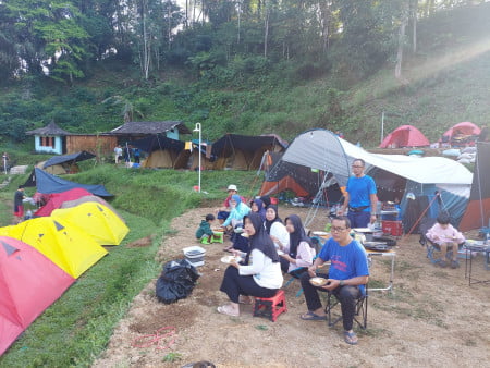 Berkemah di Muara Jambu Subang 1