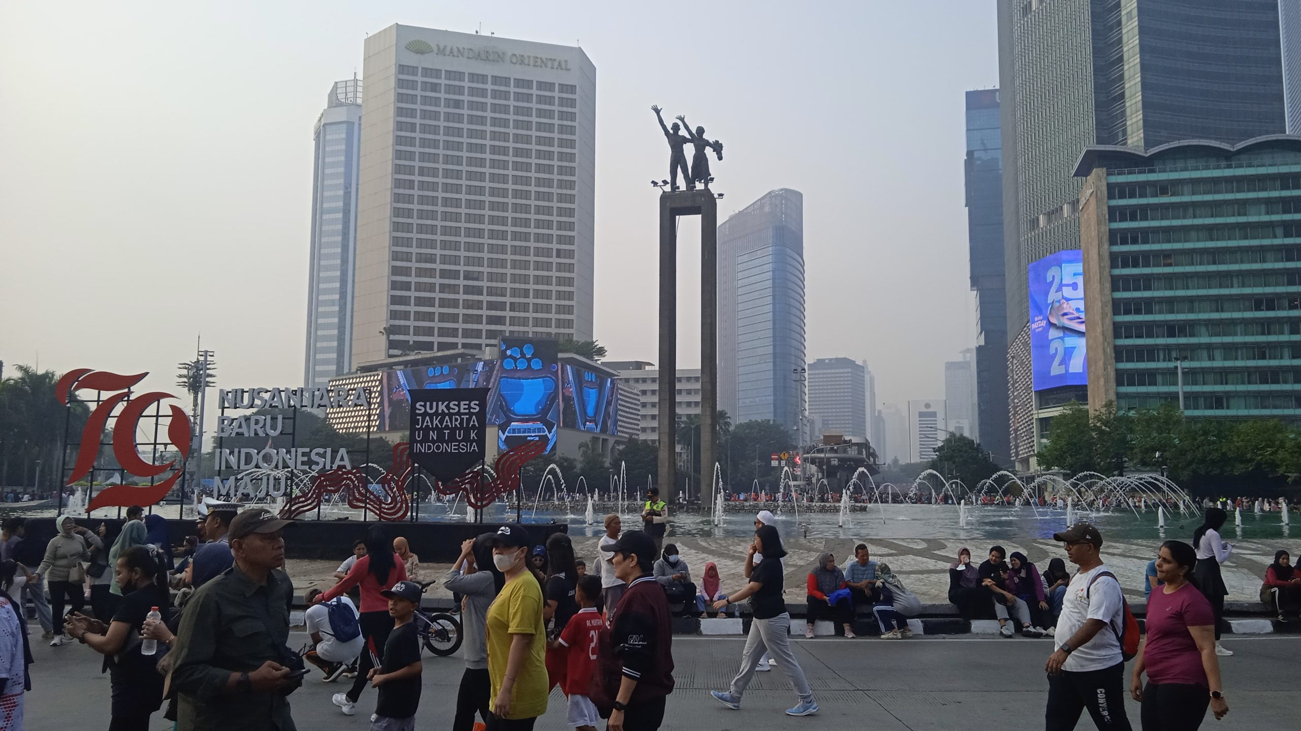 peluang bisnis di car free day Jakarta