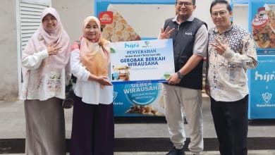 10 UMKM Kembali Dapatkan Gerobak Berkah Wirausaha dari Wakaf Warrior 16 Gerobak Berkah Wirausaha