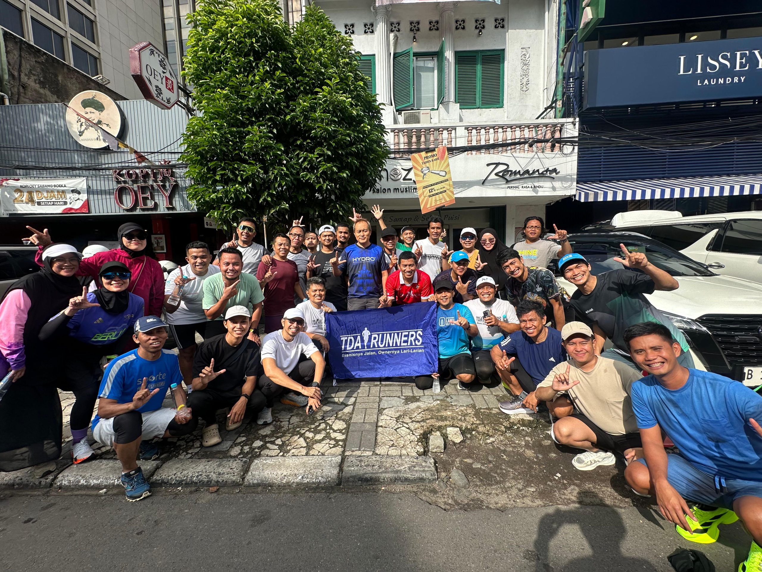 lari pagi bersama TDARunners