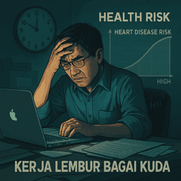 Mau Kerja Lembur Bagai Kuda? Simak Efeknya Disini 1 kerja lembur bagai kuda