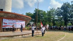 Wartawan Indramayu Torehkan Sejarah di Tugu Perjuangan dengan Upacara Kemerdekaan 12 Pameran IIMS 2024