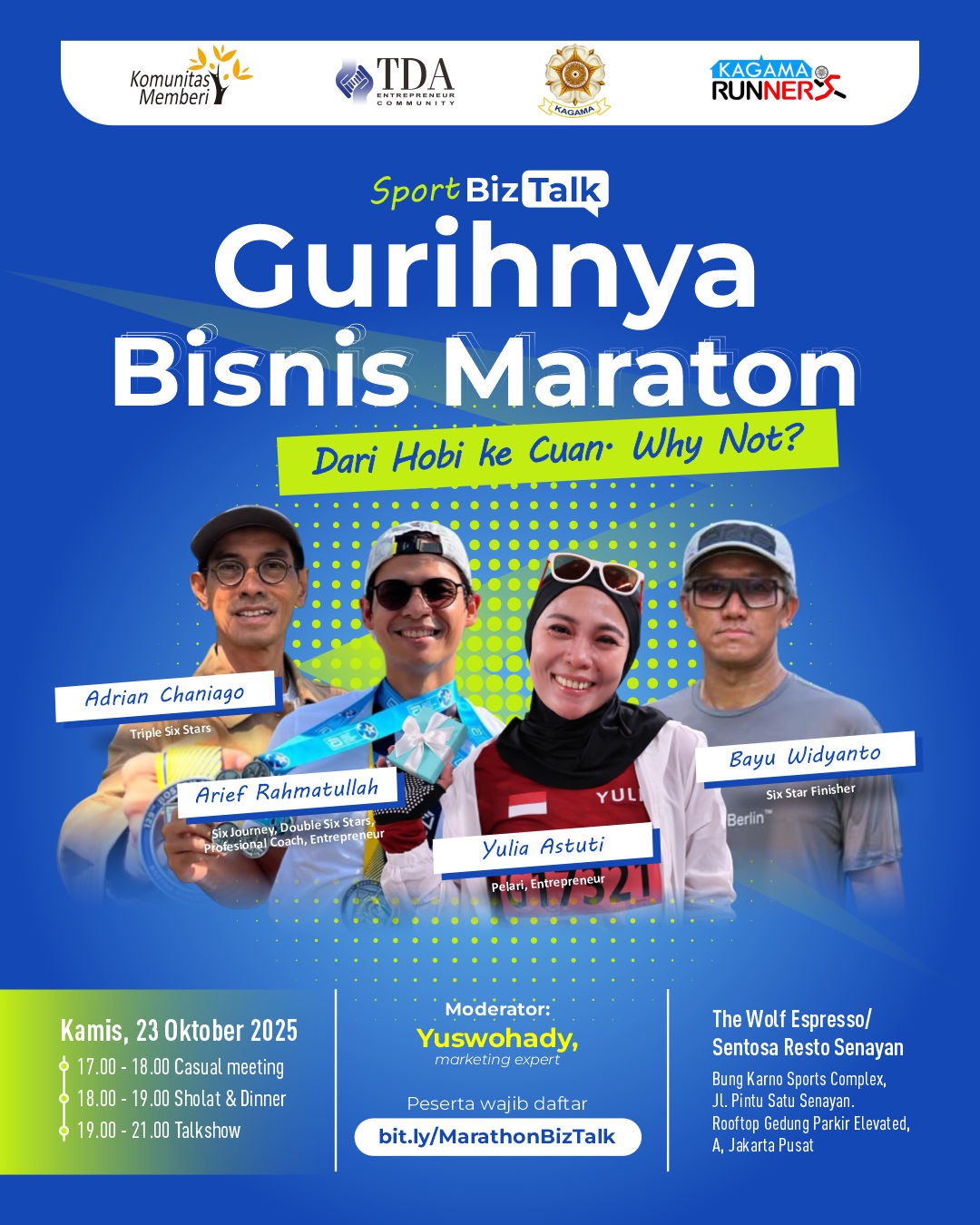 Gurihnya Cuan Bisnis Maraton, Ternyata Modal Hobi Bisa Hasilkan Miliaran! 2 bisnis maraton