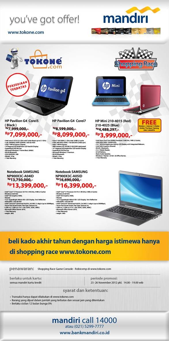 Buruan! Laptop HP dengan Intel Core Ultra Diskon 40% di Gebyar Teknologi November 2025! 1 Laptop hp