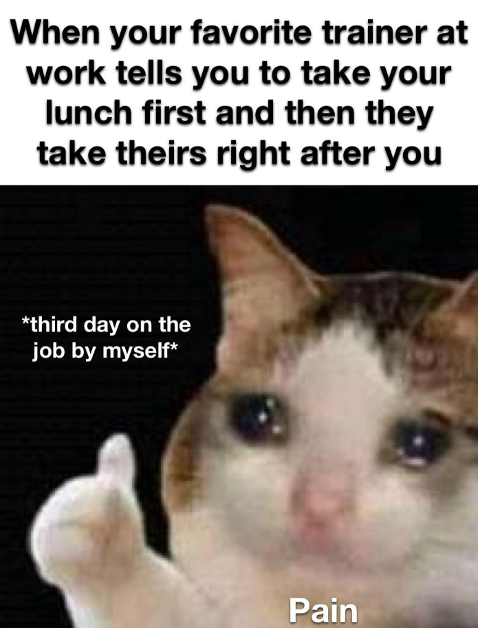 7 Meme Istirahat Makan Siang yang Menghibur di Tempat Kerja 1 meme istirahat makan