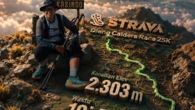 Dieng Caldera Race