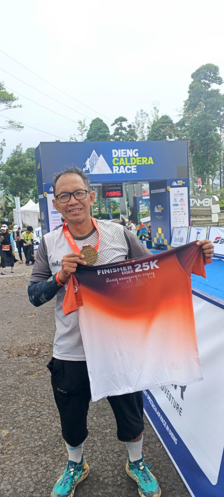Dieng Caldera Race